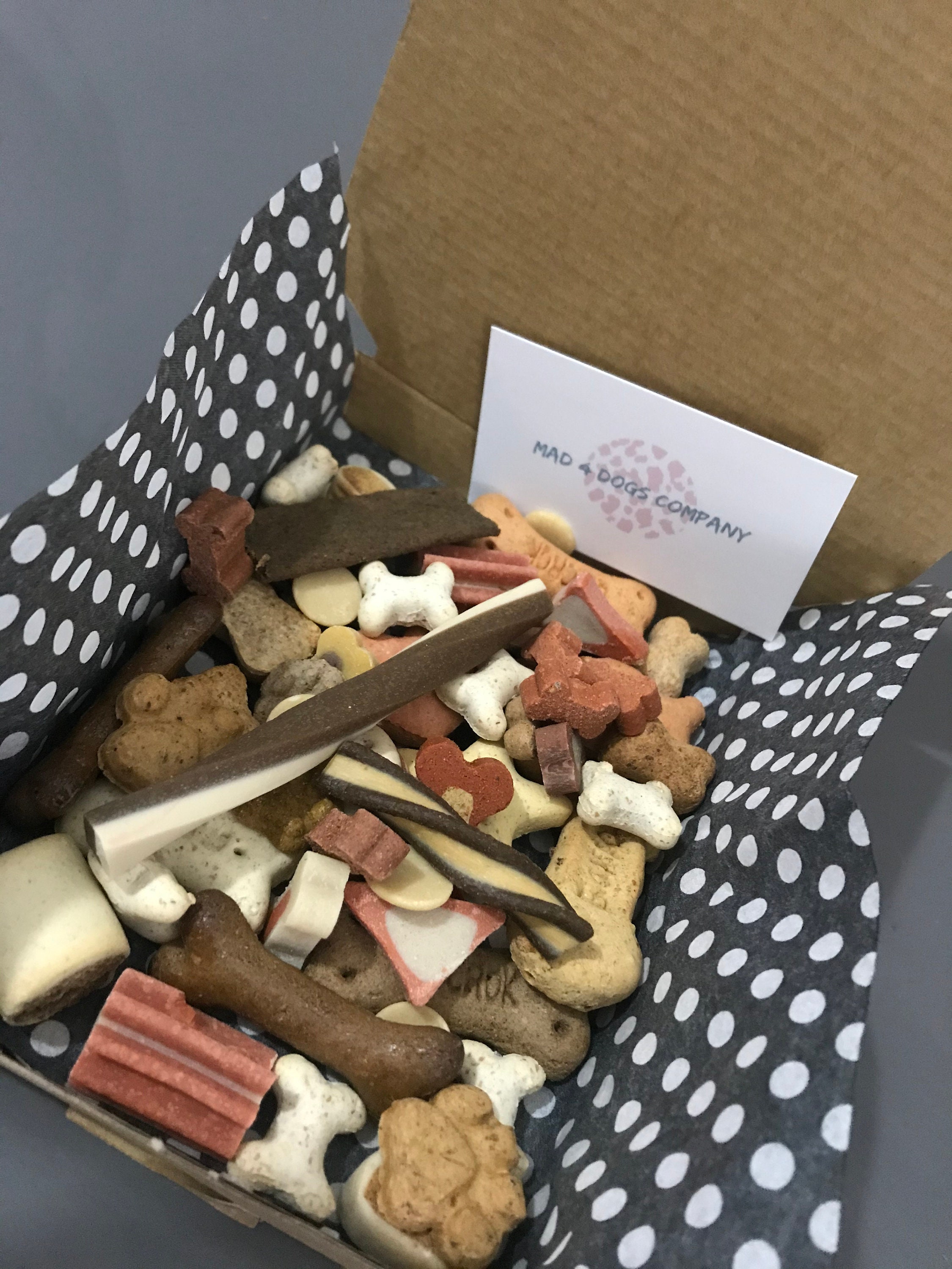 Dog Treat Box / Dog Treat Selection / Dog Gift / Dog Chews / Etsy UK
