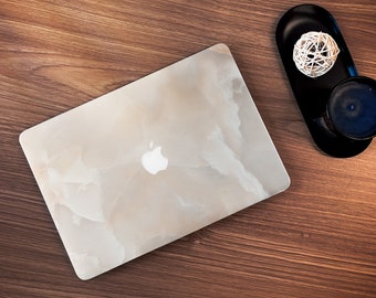 personalised marble macbook case