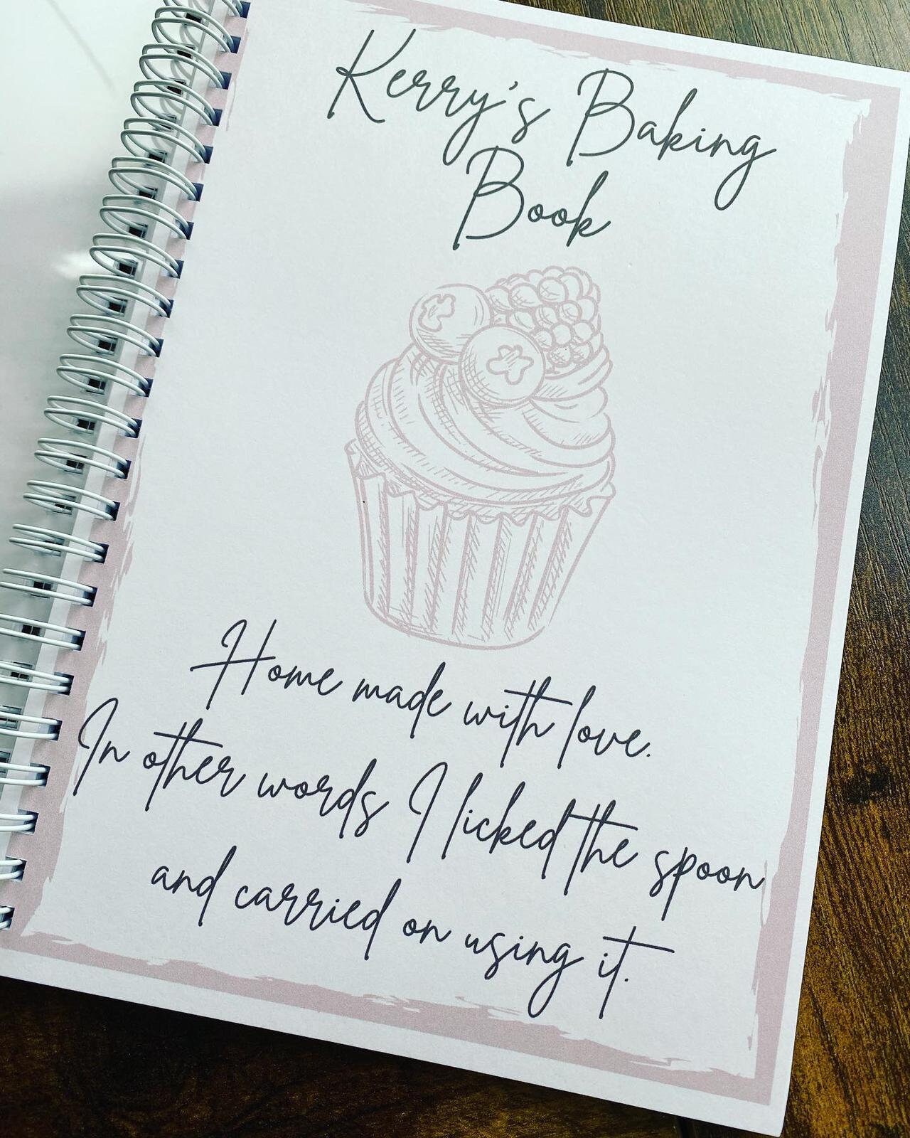 My Baking Book Etsy UK