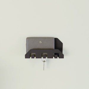Moderner Eingangsbereich, Minimalistischer Schlüsselhalter für die Wand, Metall Kleiderhaken, Post Organizer, Einweihungsparty Geschenk