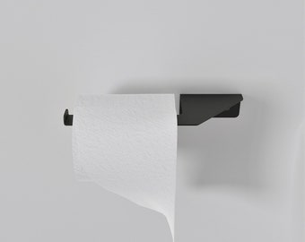 Porte-papier hygiénique minimaliste, Rangement de salle de bain, Pendaison de crémaillère, Porte-serviette en papier