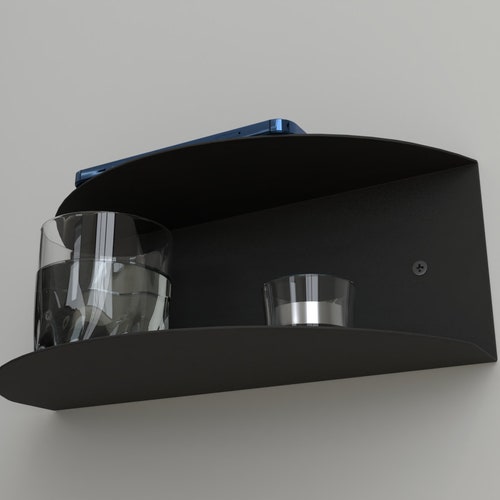 Nightstant Floating Nightstand Modern Metal Bedside Shelves Etsy