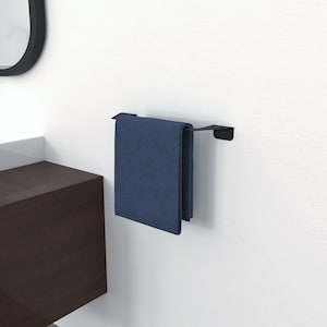 Minimalist Metal Hand Towel Rack: Modern Bathroom Organizer