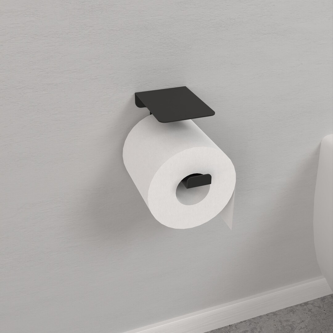 Minimalist Toilet Paper Holder, Bathroom Organizer, Toilet Paper Holder