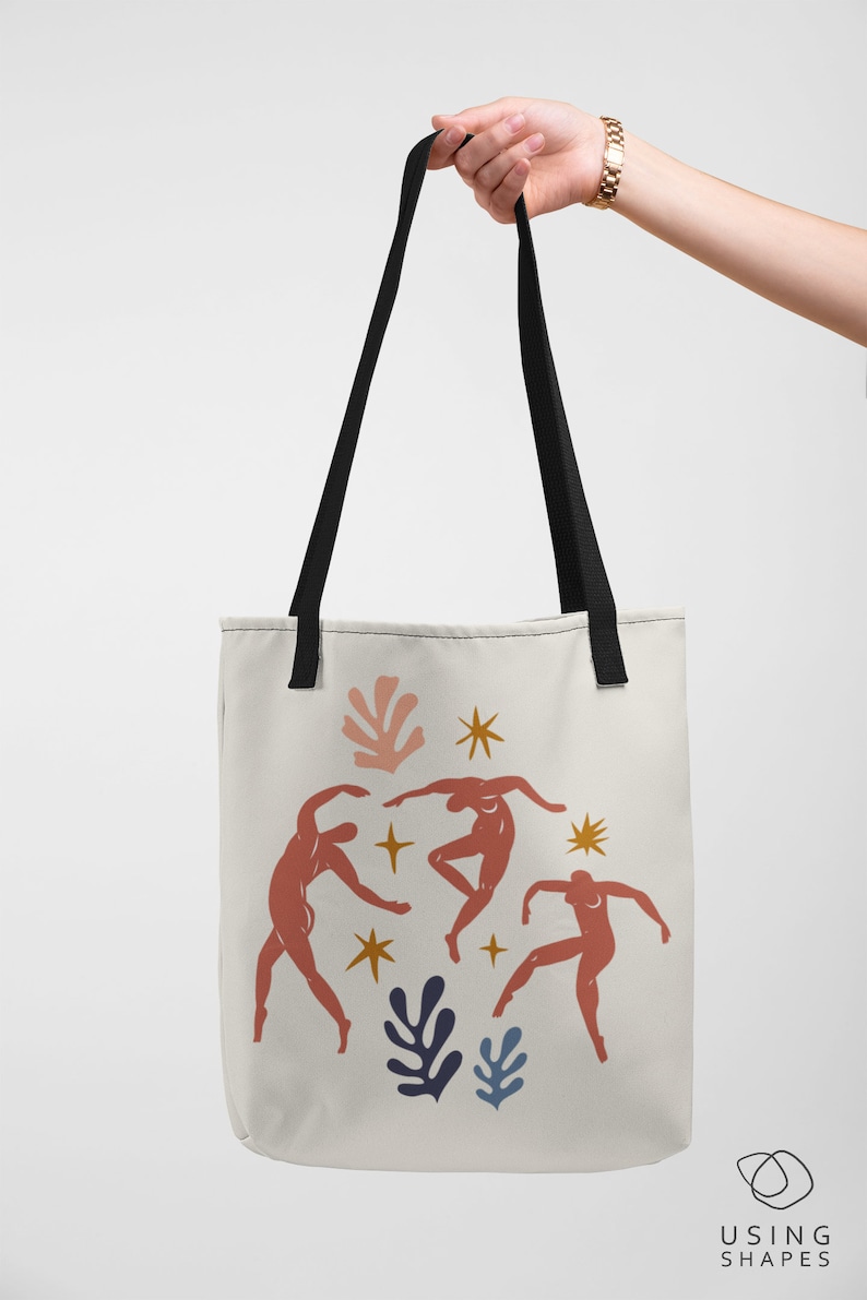 Artistic Bag Shopping bag TB32 Totebag Matisse Totebag The Dance Handmade Matisse Tote Bag Shopper Bag The Dance Fabric Bag