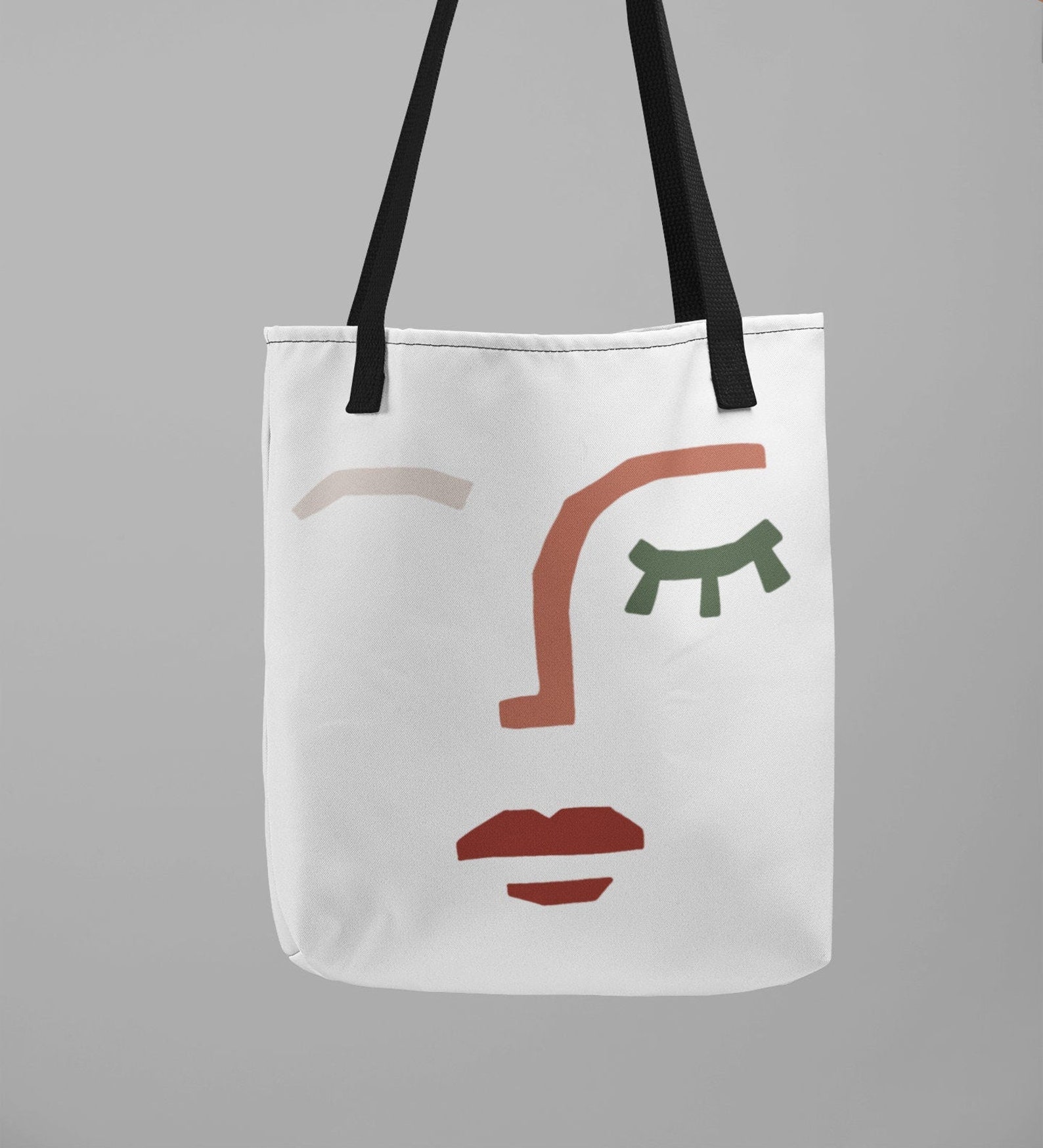 minimalist large tote bag