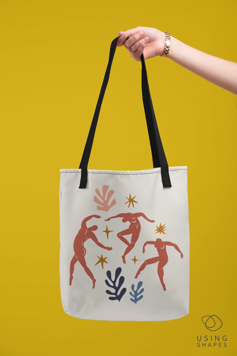 Artistic Bag Shopping bag TB32 Totebag Matisse Totebag The Dance Handmade Matisse Tote Bag Shopper Bag The Dance Fabric Bag