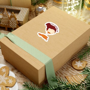 You Know I&#39;m Saucy Rihanna Lyric Kiss-Cut Sticker