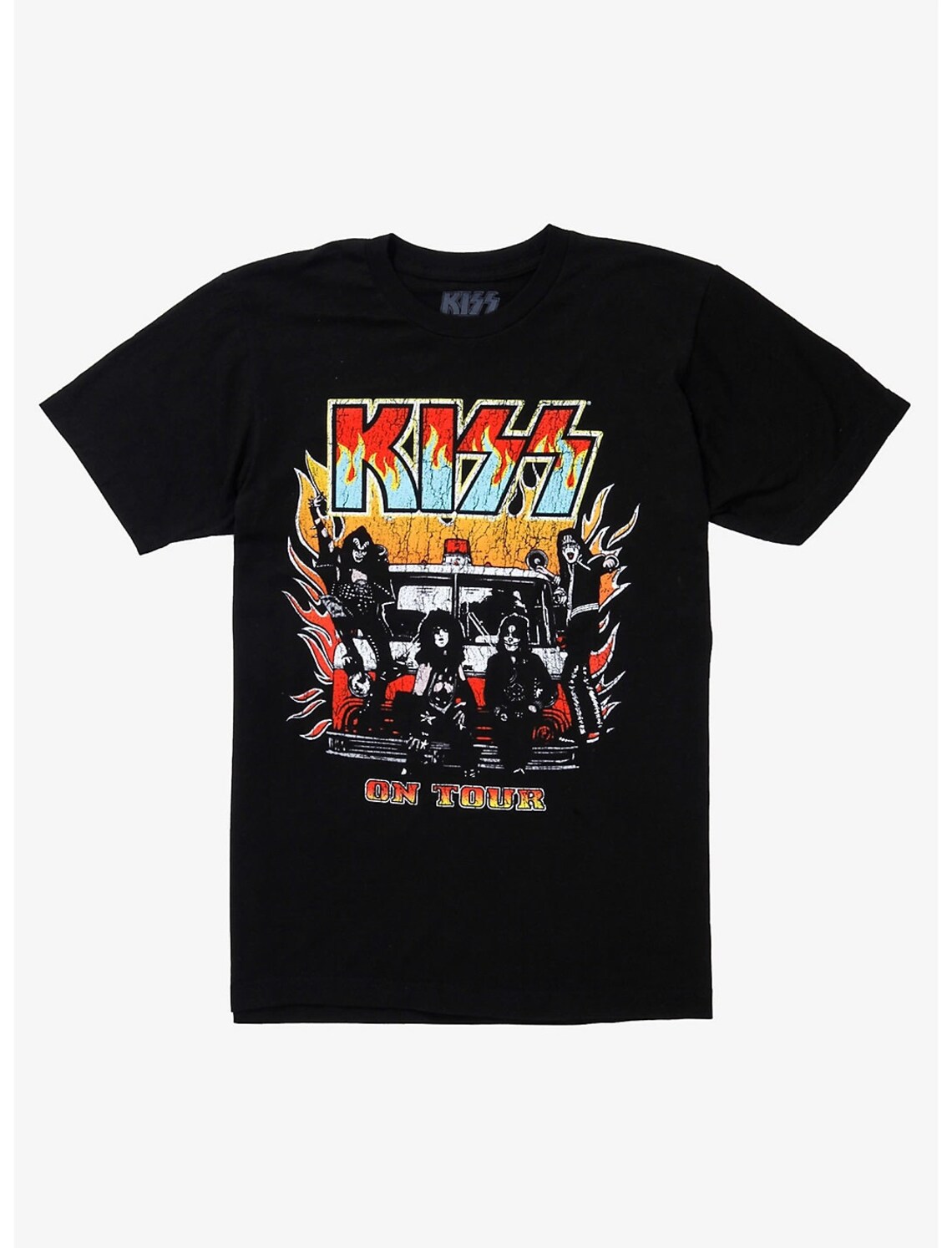 Kiss Band On Tour Bus T-Shirt Kiss Band Tshirt Kiss Band Art | Etsy