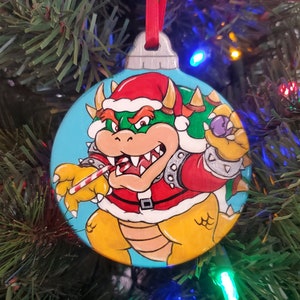 Bowser Christmas Ornament