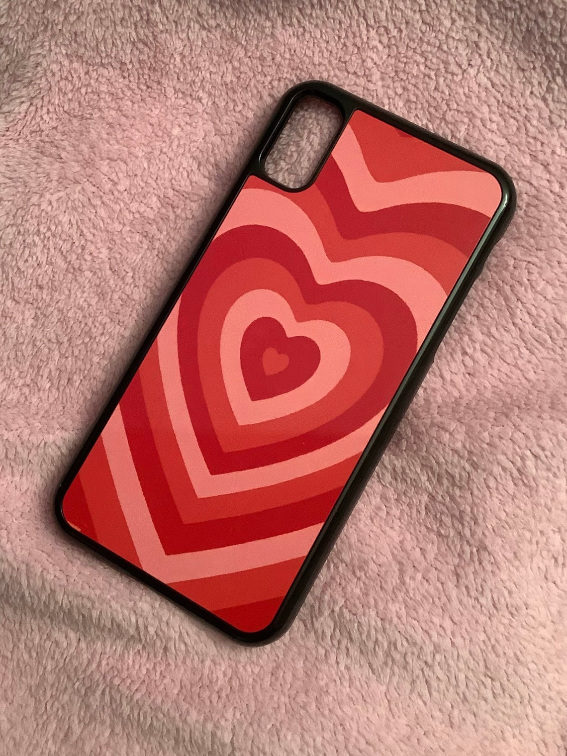Heart pattern phone case Etsy
