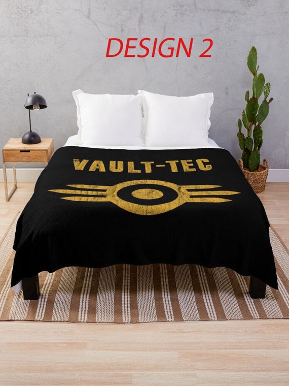 Gamer Velveteen Plush Blanket, Soft Cozy Logo Throw for
