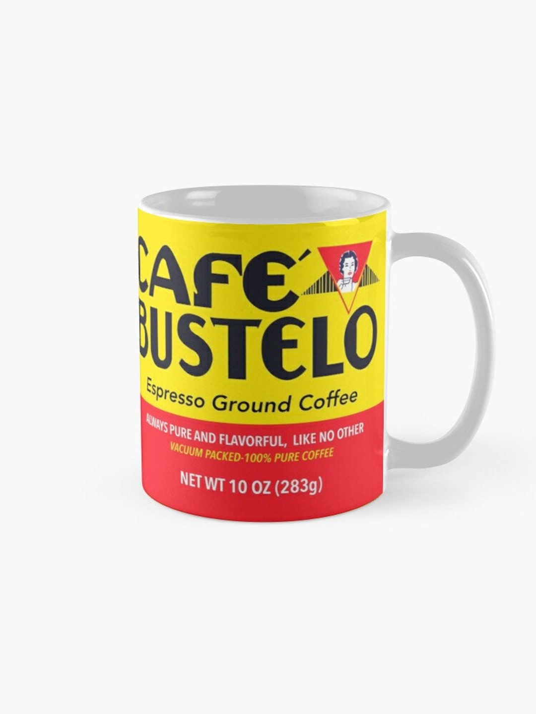 Café Bustelo Mug Cuban Coffee Mug Gift Puerto Rico Mug Etsy