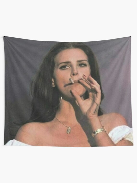 Smoking Girls Lana Vintage Wall Tapestry Lana Del Rey Mandala Tapestry Wall Hanging Del Rey Tapestry Wall Decor Don t Call Me Angel Music
