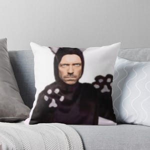 Low Quality Actor Meme Pillowcase, Funny Meme Cushion Cover for Birthday Gift, Humor Home Decor