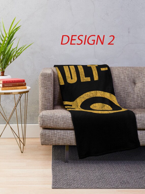 Gamer Velveteen Plush Blanket, Soft Cozy Logo Throw for