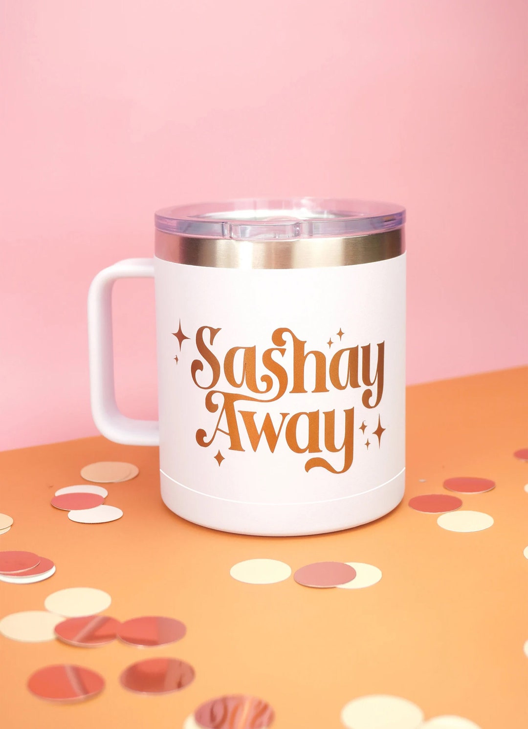 Sashay Away Stainless Steel Mug With Lid Drag Queen Merch Etsy