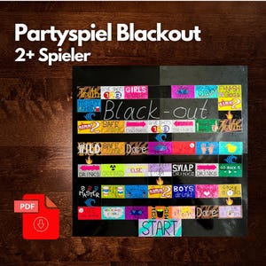 Trinkspiel Download personalisiert zum Ausdrucken DIY, Freunde, drinking game friends, Erwachsene Party, Digital PDF Vorlage, Geburtstag