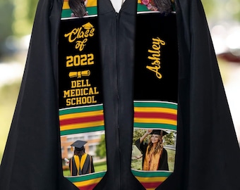 Graduation 2026 Stoles/Sash, Personalized Graduation Gift, Mexico Senior Gift, Custom Photo Graduation Sash Gift, College Graduation