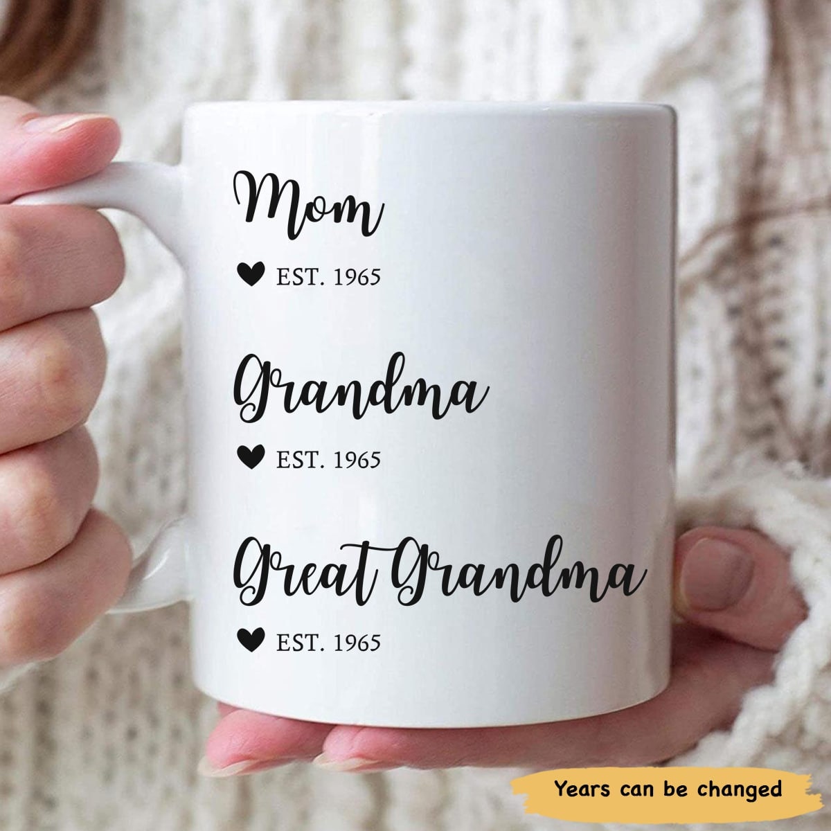 UNNESALT Grandma Gifts - Birthday Gifts for Grandma, Grandmother  - Christmas Gifts for Grandma from Grandkids, Granddaughter, Grandson - New Grandma  Gifts, Mothers Day Gift For Grandma 6pcs : Home & Kitchen