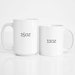 Catch My Love Too His & Hers Couple Coffee Mugs