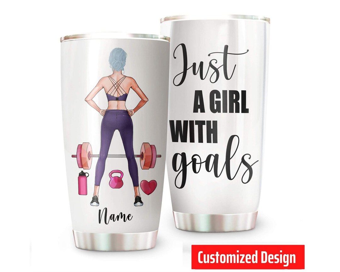 Fitness Tumbler, Workout Gift for Her, Best Friend Gift, Custom Tumbler