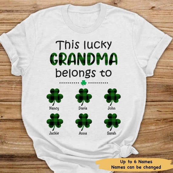 Luck O' The Nana Irish St. Patrick's Day Gift Grandma Green T-Shirt Luck O' The Nana Irish St. Patrick's Day Gift Grandma Green T-Shirt