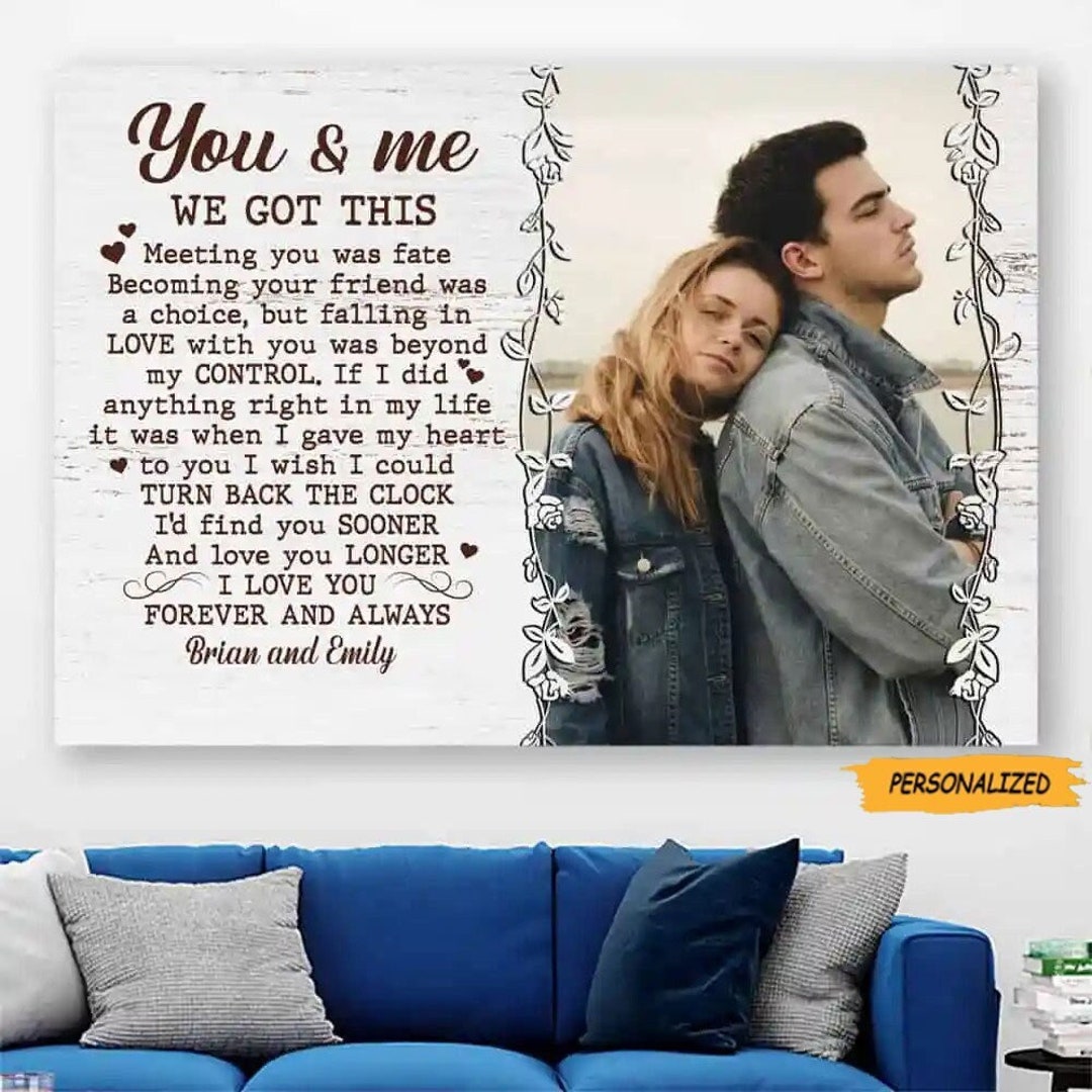 Personalized Skull Couple Quilt Bed Sets - You & Me We Got This - Gift Idea For Couple/ Him/ Her/ Halloween main image 1