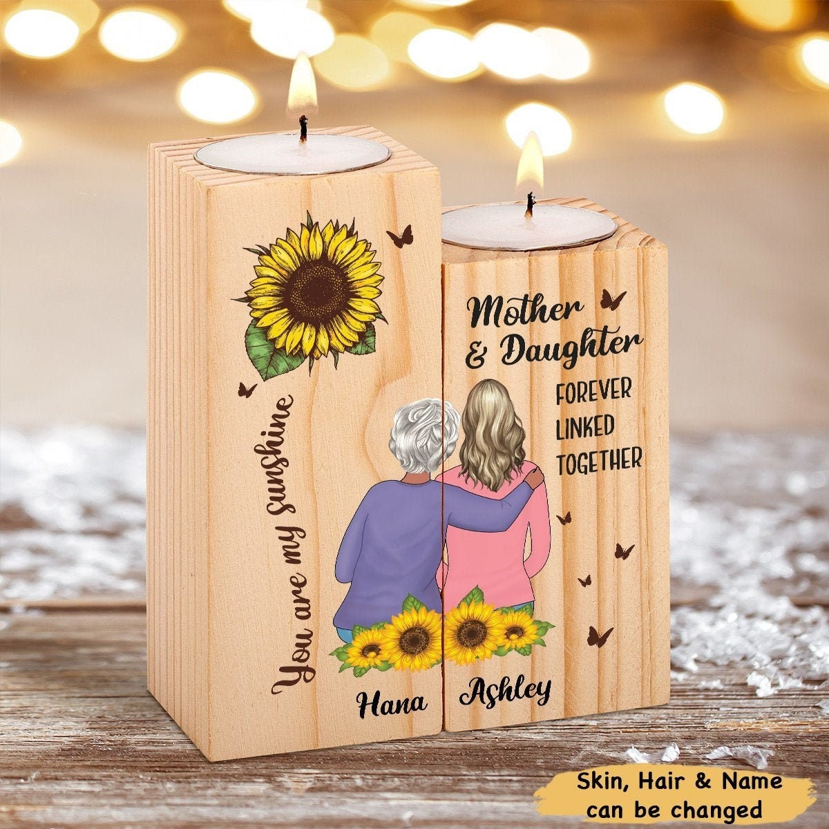 Mother Daughter Candle SteadStyle Daughter Gifts For Mothers Day