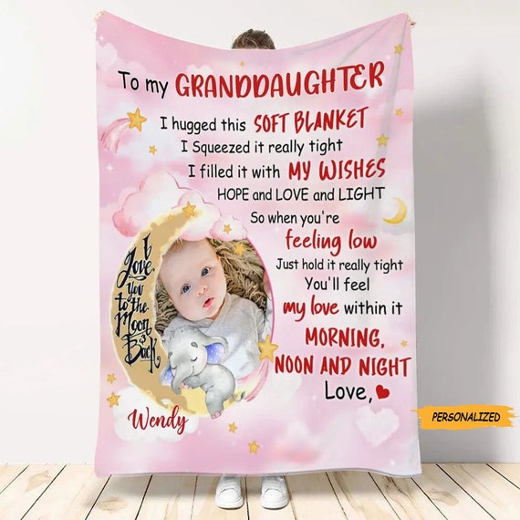 To my granddaughter fleece blanket shop