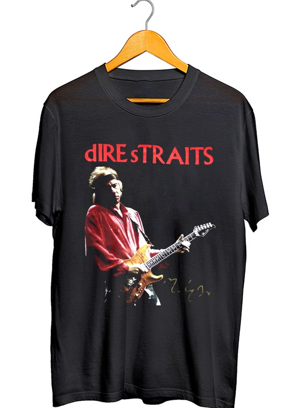 Dire Straits Guitar Vintage T shirt Dire Straits Band Shirt Etsy