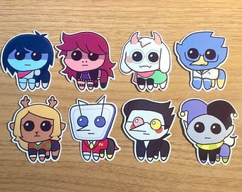 Deltarune Game TBH Stickers