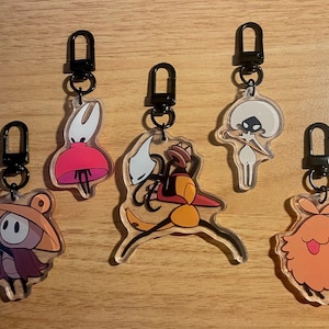 Hollow Knight: Silksong Keychains