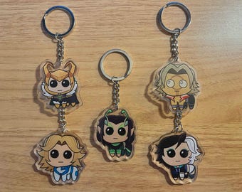 Rivals Game TBH Keychains