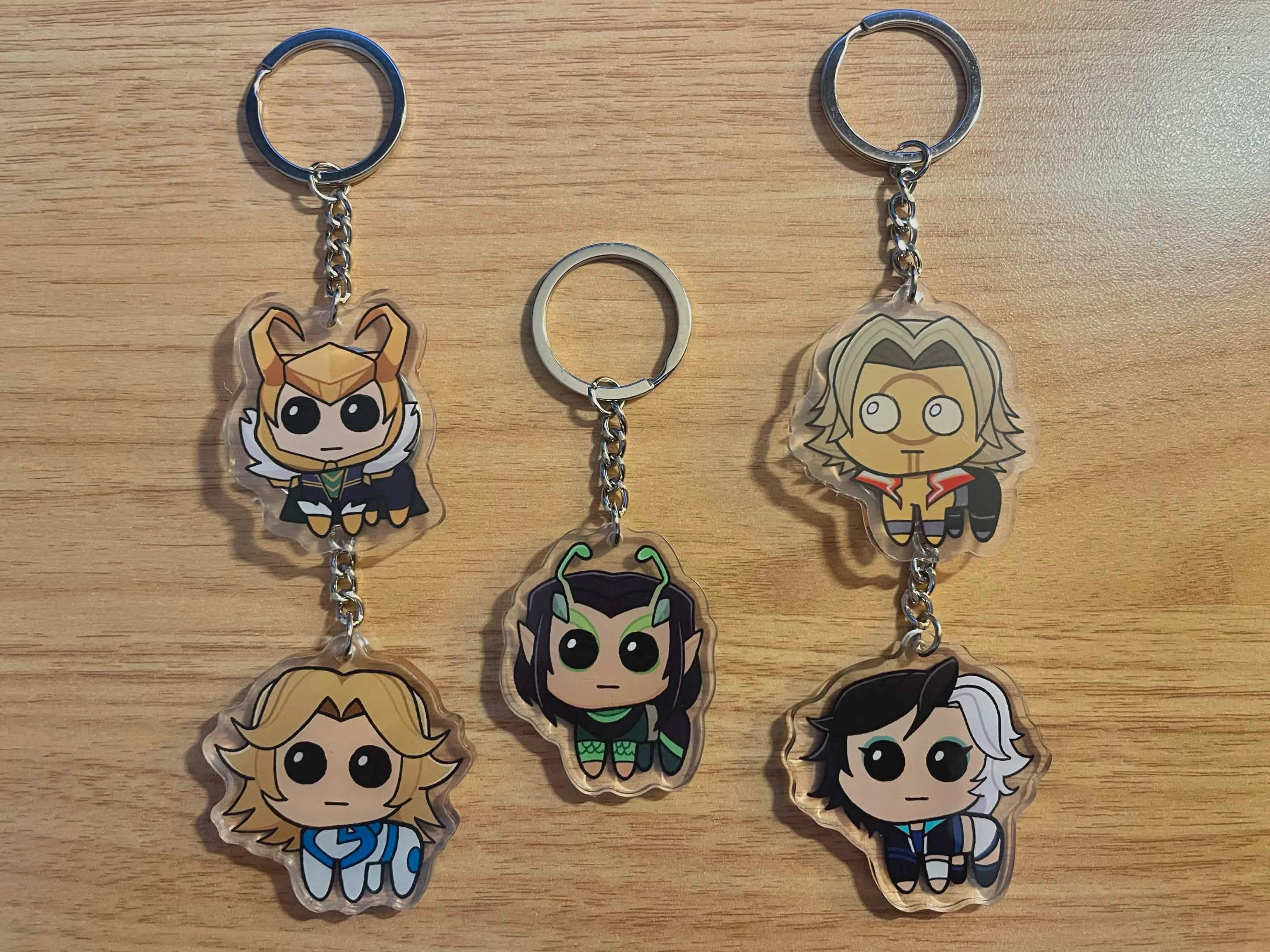 Rivals Game TBH Keychains - Etsy