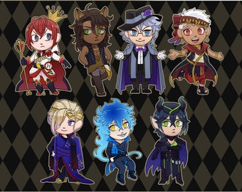 TWST Housewarden Acrylic Charms Twisted Wonderland