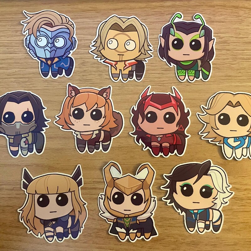 Marvels Rivals Stickers - Etsy