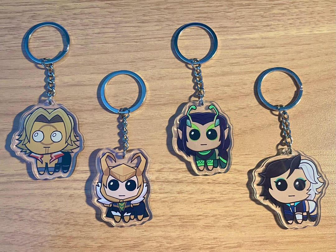 Rivals Game TBH Keychains - Etsy