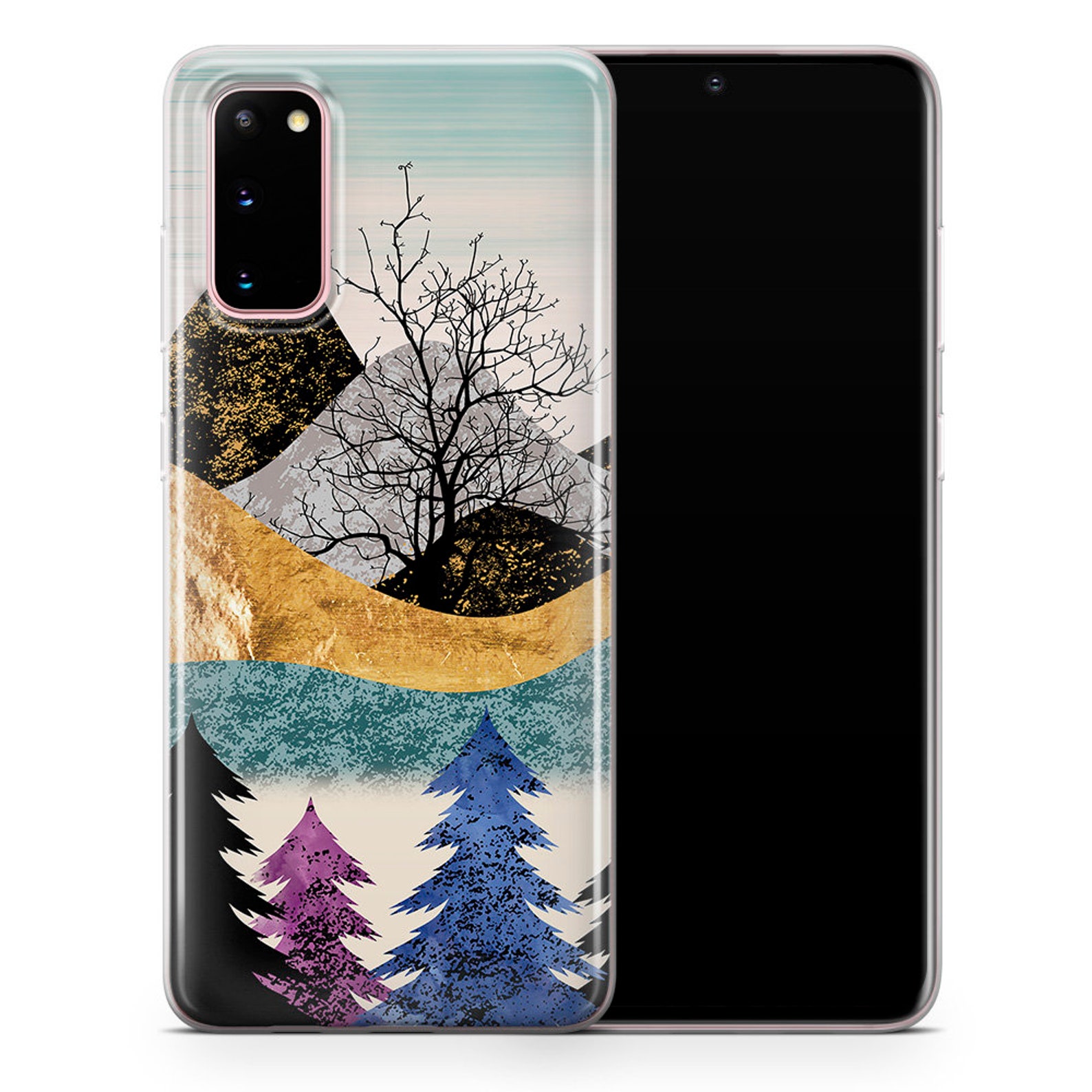 Deer Art Pattern Phone Case Samsung A40 Samsung A50 Samsung Etsy