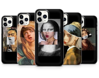 Cool Parody Art Phone Case Cover fit for iPhone 15, 14, 13, 12, 11, SE, XR, XS, 8, Pixel 8, 7A, 7, 6 Pro, Samsung S23, S22, S21, A54