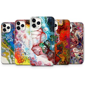 Art Colorful Phone Case Paint  Cover for iPhone 15, 14, 13, 12, 11, SE, XR, XS, 8, Pixel 8 Pro, 8, 7A, 7, 6, Samsung S24, S23, S22, S21