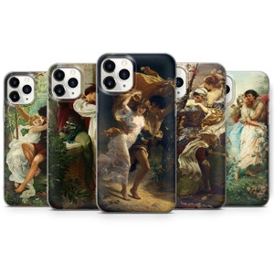 Love in Art Phone Case Renaissance Cover for iPhone 16, 15, 14, 13, 12, 11, SE, X, Pixel 9, 8 Pro, 7A, 7, 6, Samsung S25, S24, S23, S22, S21