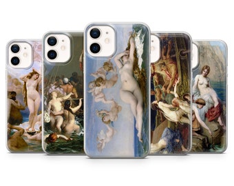 Mythology Phone Case Venus Art Cover for iPhone 15, 14, 13, 12, 11, SE, XR, XS, X, 8, Pixel 8, 7A, 7, 6 Pro, Samsung S23, S22, S21, A54, A14