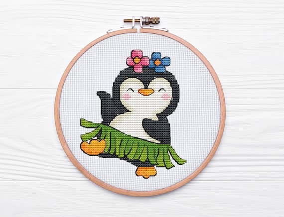 Needlepoint Christmas Ornament Kit Dancing Penguin – Needlepoint For Fun
