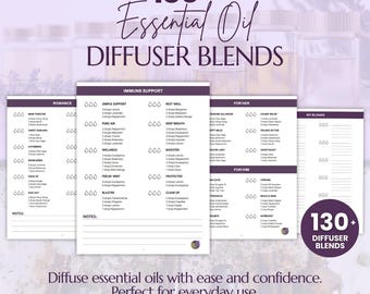 130+ Diffuser Blends for All Occasions