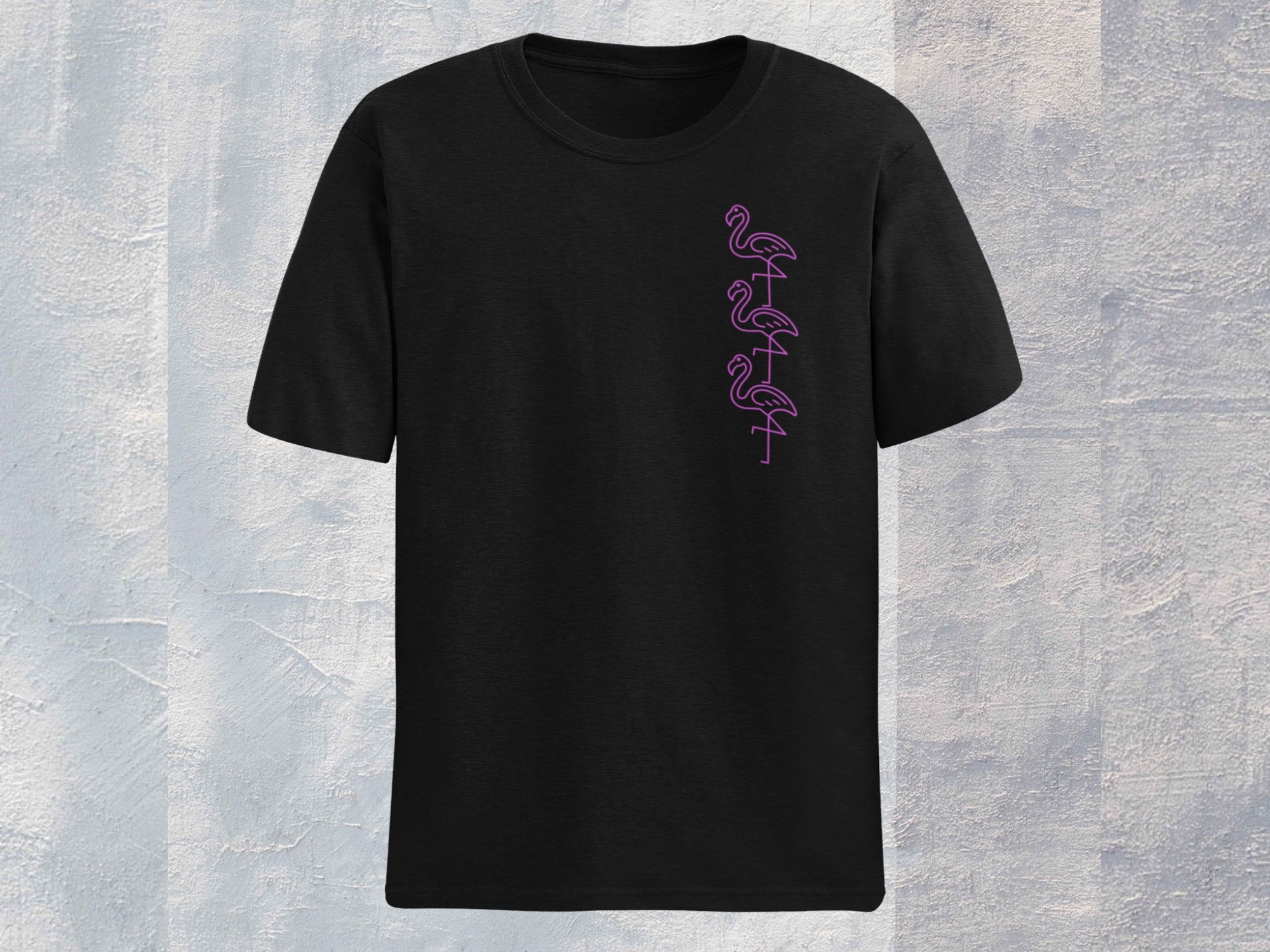 neon designer t shirt