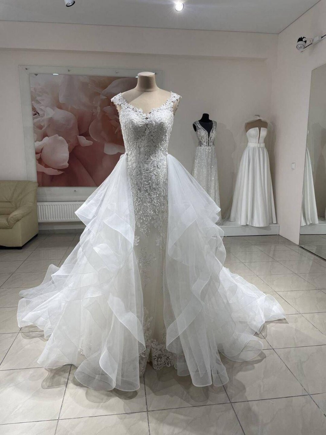 Corset Tulle Dress | Constellation Luxury Gown | Andrea