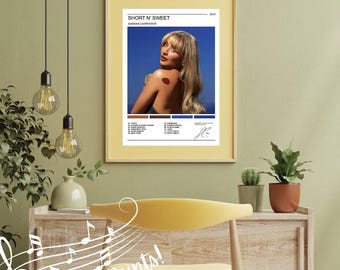 Custom Album Cover Print – Personalised Music Wall Art
