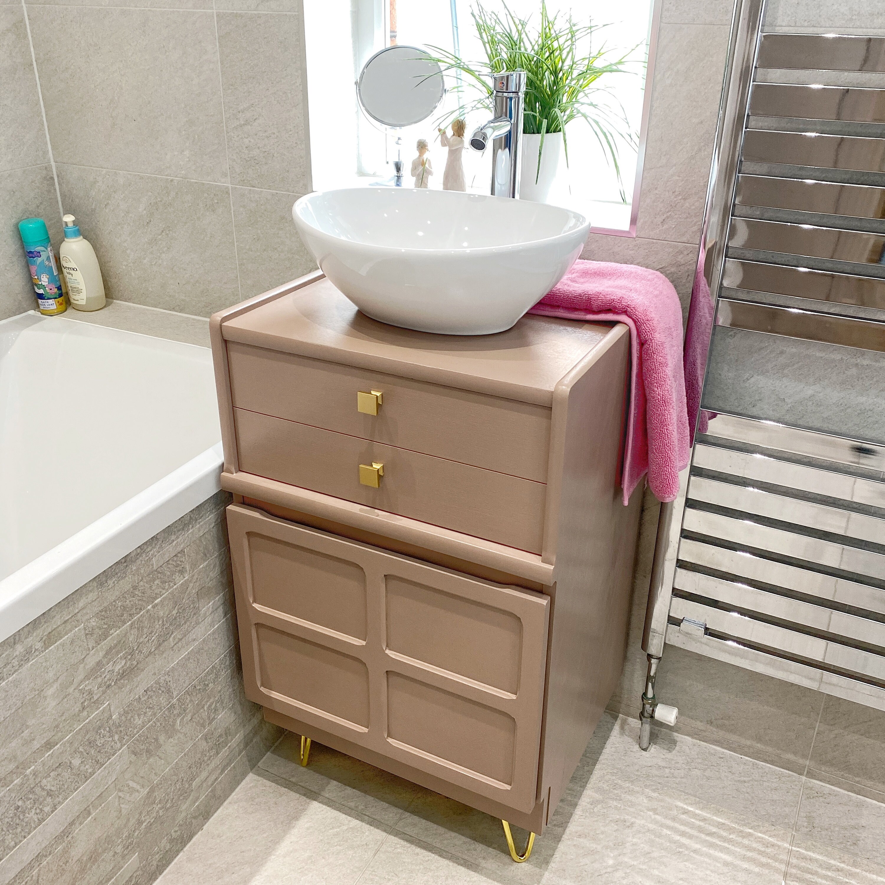 Nathan Bespoke cloakroom vanity unit Etsy