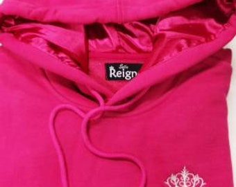 Sweat à capuche en molleton épais de qualité supérieure doublé de satin